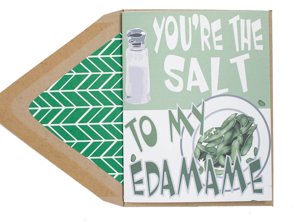 Salt & Edamame Card