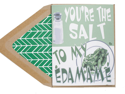 Salt & Edamame Card