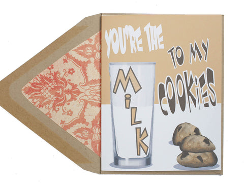 Milk & Cookies Card