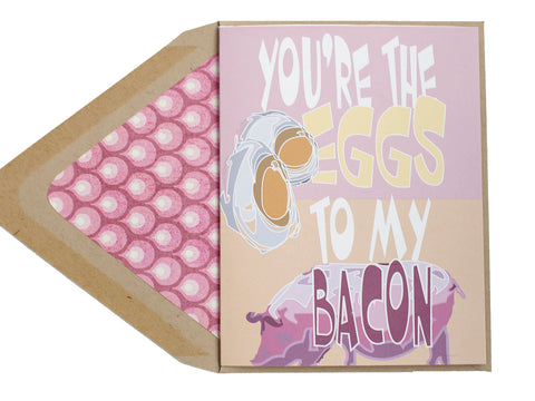 Eggs & Bacon Card