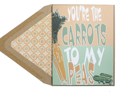 Carrots & Peas Card
