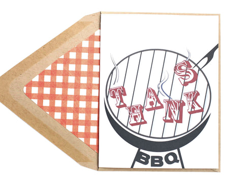 BBQ Thanks Card