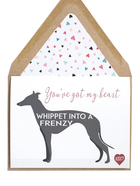 Whippet Frenzy Card