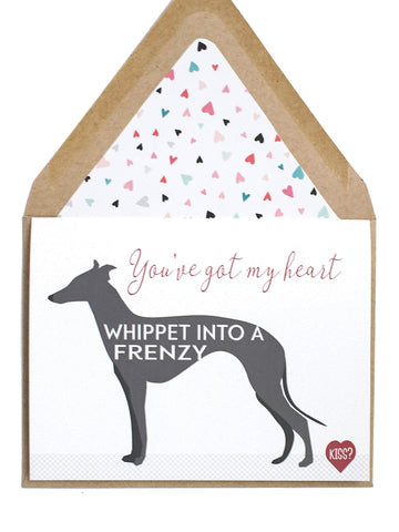 Whippet Frenzy Card