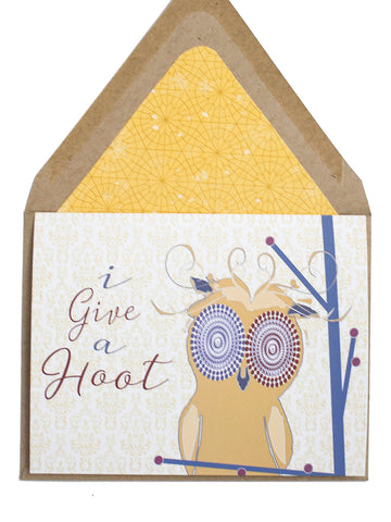 Give A Hoot Card