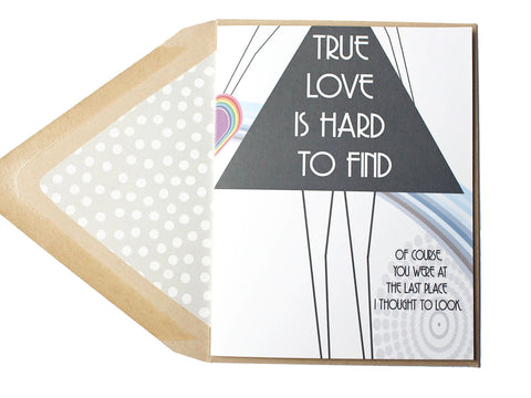 True Love: Last Place Card