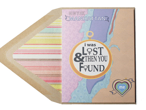 Lost & Found Manhattan Card