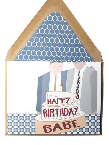 Happy Birthday Babe Card