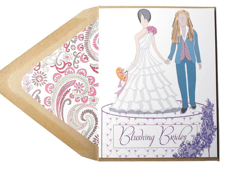 Blushing Brides Card