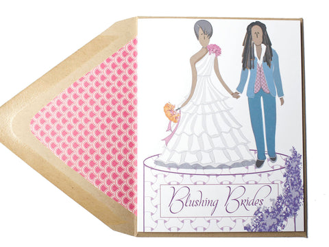 Blushing Brides Card