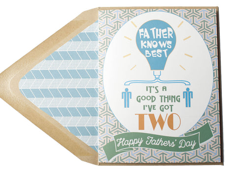 Father Knows Best Card