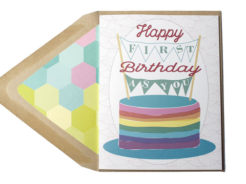 First Birthday Card
