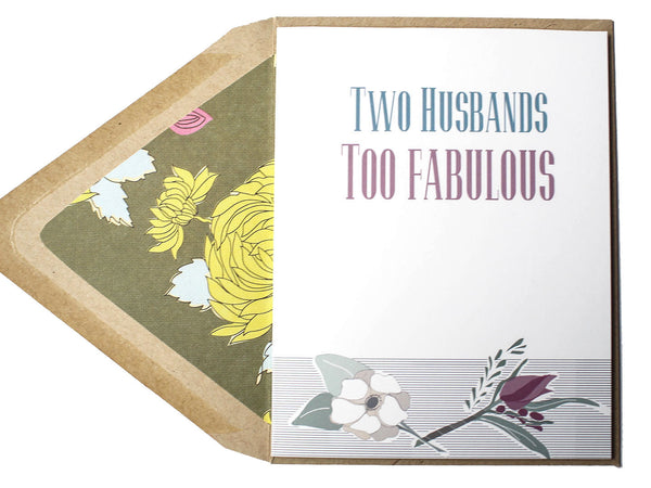 Two Husbands Card