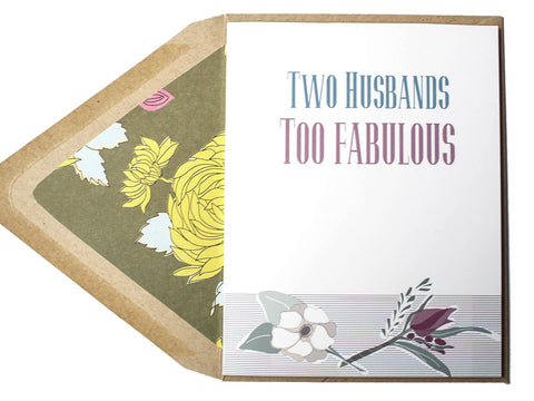 Two Husbands Card