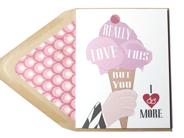 Ice Cream Love Card