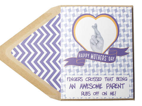 Awesome Parent Moms Card