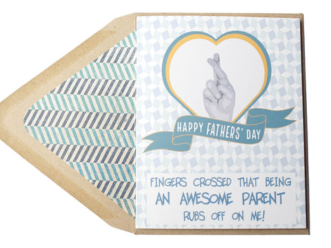 Awesome Parent Dads Card