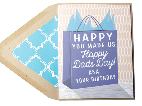 Happy Dads' Day Birthday Card