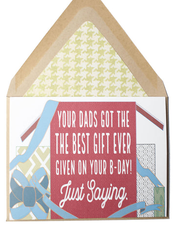 Best Gift Ever Birthday Card