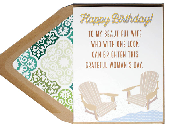 Grateful Woman Card