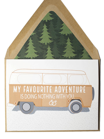 Favourite Adventure Card