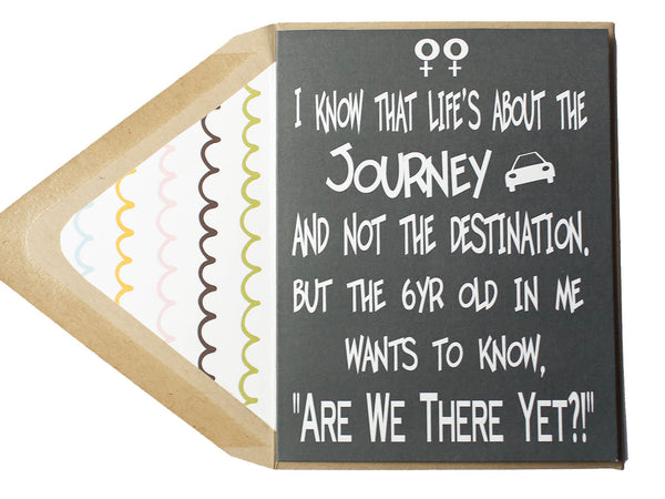 Life's Journey Card