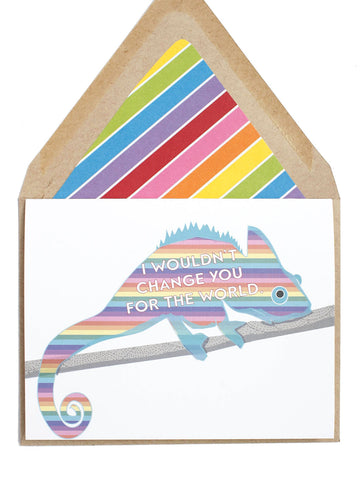 Wouldn't Change You Card