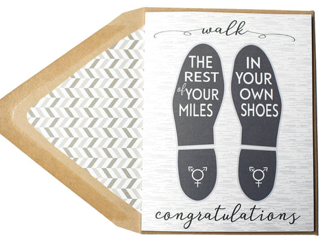 Your Own Shoes Card