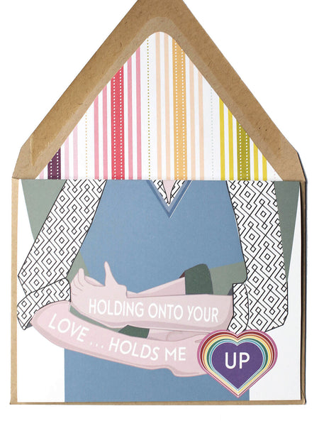 Holds Me Up Card