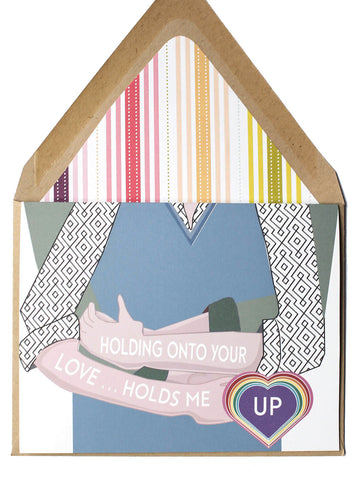 Holds Me Up Card
