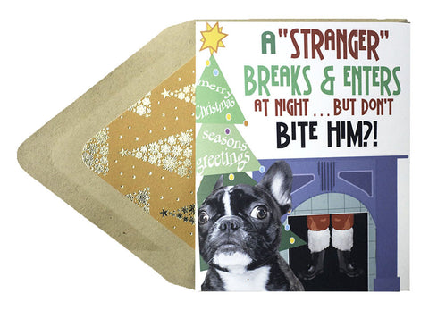 Break & Enter : Christmas Card - Dog Series