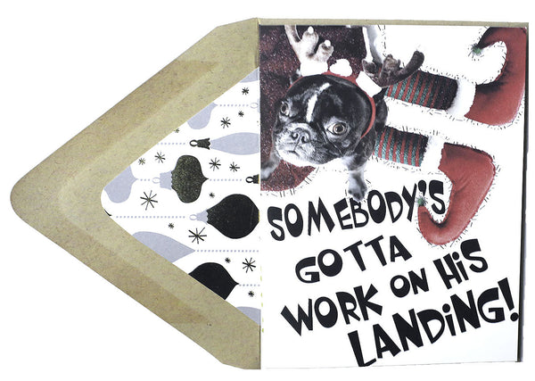 Work To Do : Christmas Card - Dog Series