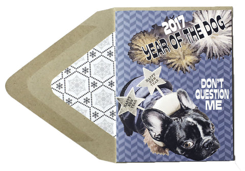 Year of the Dog : New Year Card - Dog Series