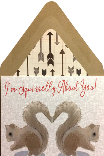 Squirrely About You Card